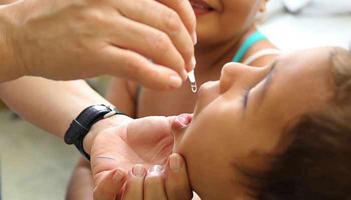 Rio Bonito - Vacinação contra pólio atingiu índice de 99,7% na população alvo, crianças de 0 a 5 anos